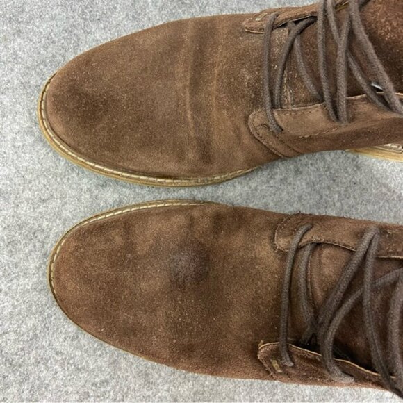 Pajar Canada Men’s Classic Lace Up Brown Suede Ankle Boots Size 12 - Picture 3 of 13